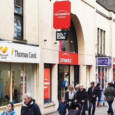 DTZ Investors acquires multi-let retail parade in Bath