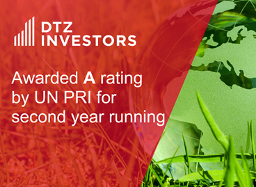 DTZ Investors scores highly in the United Nations Principles for Responsible Investment (UN PRI) sustainability assessment