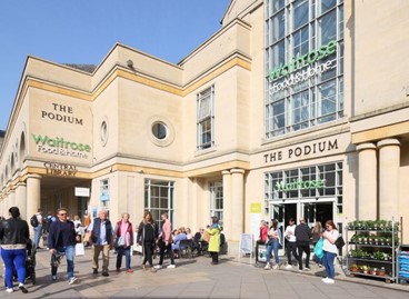 DTZ INVESTORS COMPLETES ON THE PODIUM, BATH FOLLOWING A POPULAR BID TO ACQUIRE THE FREEHOLD FOR £69,765,000