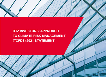 DTZ INVESTORS’ APPROACH TO CLIMATE RISK MANAGEMENT (TCFDS) 2021 STATEMENT