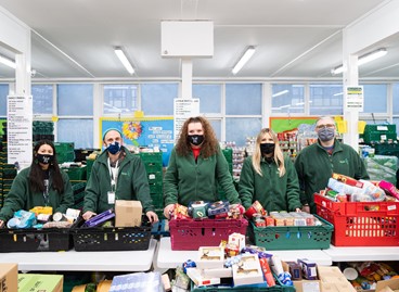 DTZ Investors partner with Hackney Food Bank, The Trussell Trust